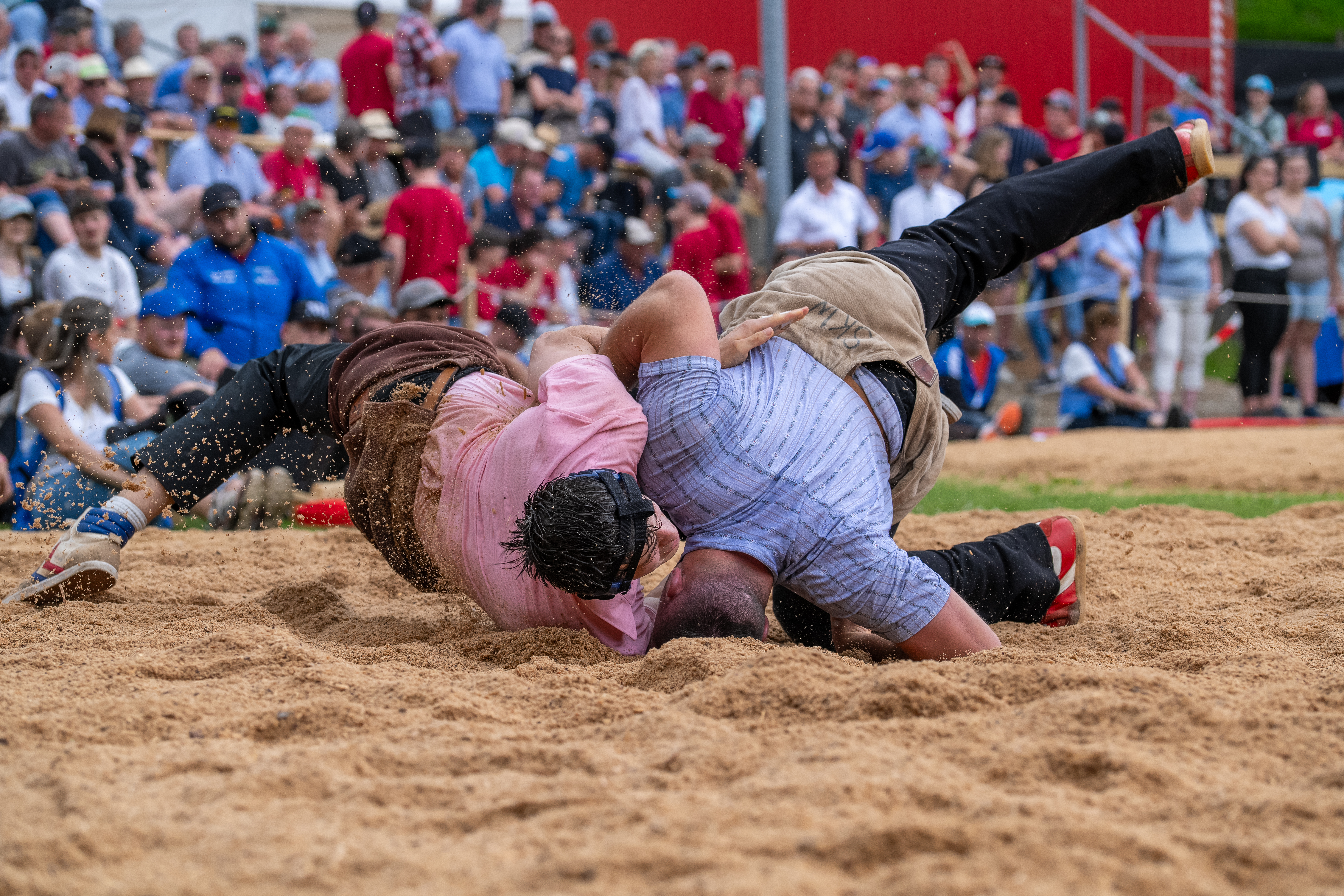 Sport Fotografie Schwingen Schweiz — Kevin Buess